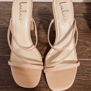 Nude Dress Sandals